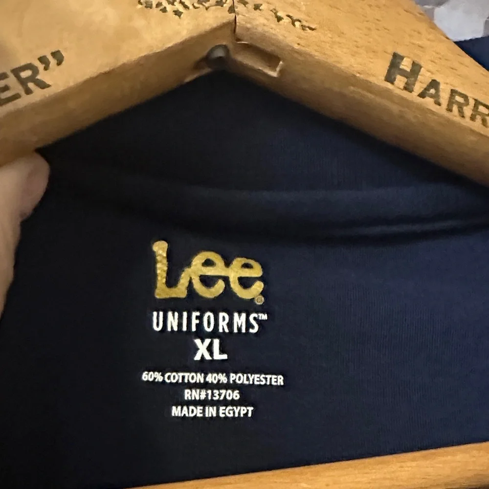 Lee Men's Navy Polo Shirt - Picture 2 of 6